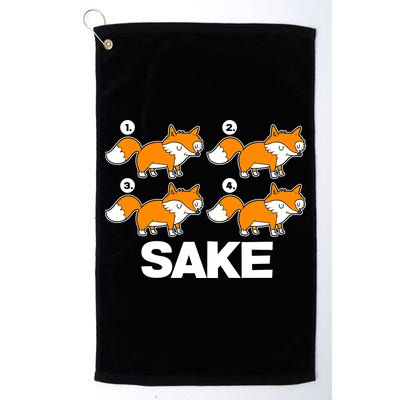 Four Fox Sake Golf Towel
