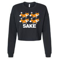 Four Fox Sake Cropped Pullover Crew
