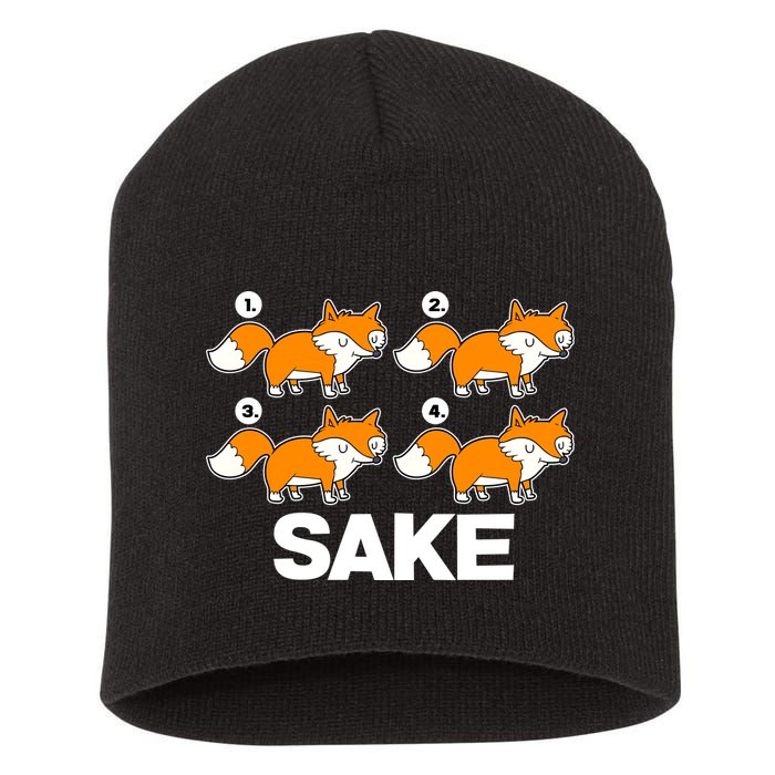 Four Fox Sake Short Acrylic Beanie