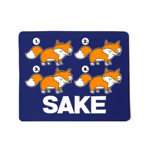 Four Fox Sake Mousepad