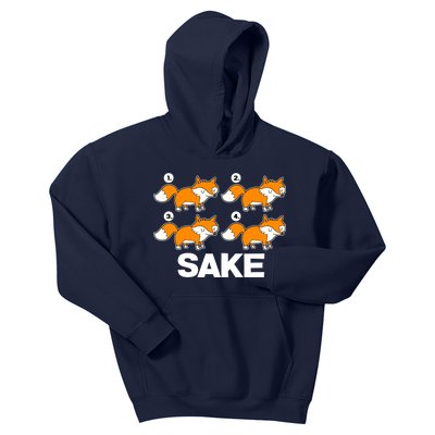 Four Fox Sake Kids Hoodie