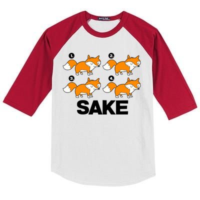 Four Fox Sake Kids Colorblock Raglan Jersey