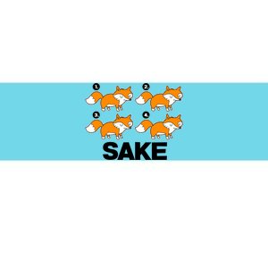 Four Fox Sake Bumper Sticker