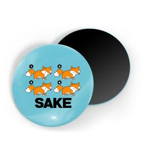 Four Fox Sake Magnet