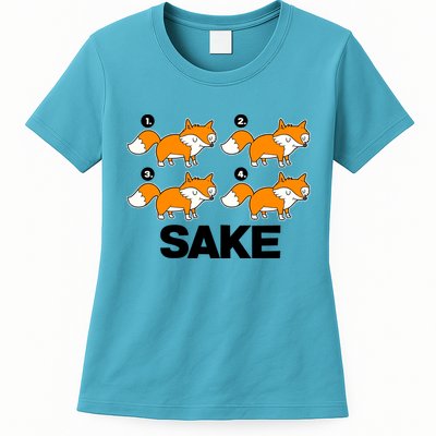 Four Fox Sake Womens T-Shirt