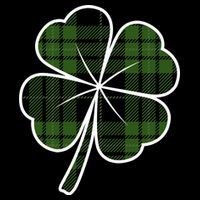 Four Leaf Clover Plaid Mug