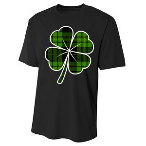 Four Leaf Clover Plaid Performance Sprint T-Shirt