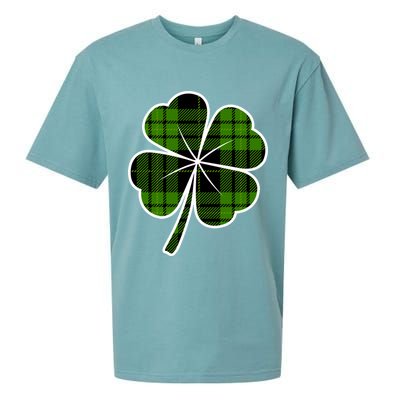 Four Leaf Clover Plaid Sueded Cloud Jersey T-Shirt