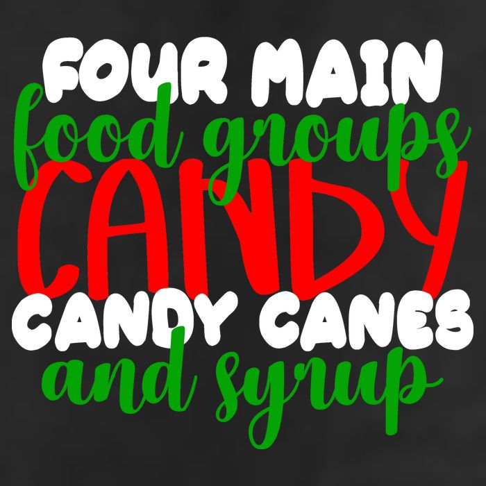 Four Main Food Groups Candy Canes & Syrup  Adult Drive Performance Visor
