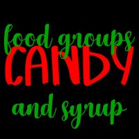 Four Main Food Groups Candy Canes & Syrup  Mug