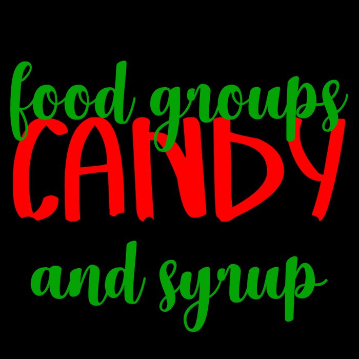 Four Main Food Groups Candy Canes & Syrup  Mug