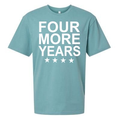 Four More Years Re-Elect Trump Sueded Cloud Jersey T-Shirt