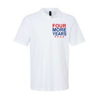 Four More Years Re-Elect Trump Softstyle Adult Sport Polo