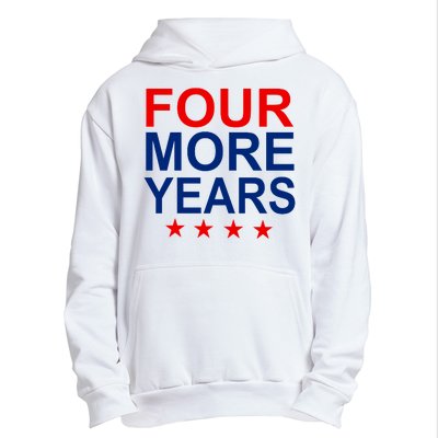 Four More Years Re-Elect Trump Urban Pullover Hoodie