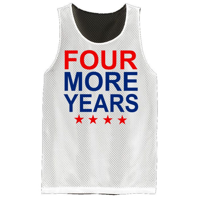 Four More Years Re-Elect Trump Mesh Reversible Basketball Jersey Tank