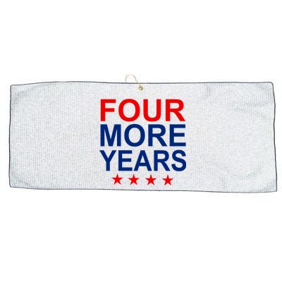 Four More Years Re-Elect Trump Large Microfiber Waffle Golf Towel