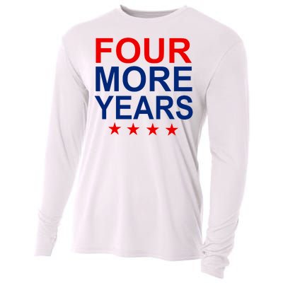 Four More Years Re-Elect Trump Cooling Performance Long Sleeve Crew