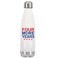 Four More Years Re-Elect Trump Stainless Steel Insulated Water Bottle