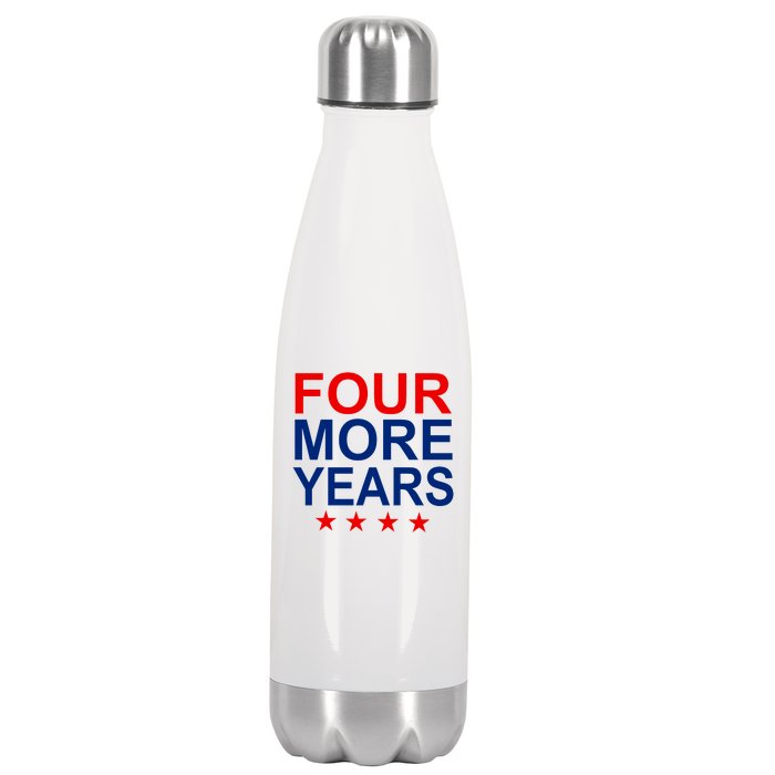 Four More Years Re-Elect Trump Stainless Steel Insulated Water Bottle