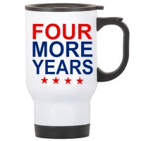 Four More Years Re-Elect Trump Stainless Steel Travel Mug