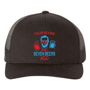 Four Score and Seven Beers Ago Yupoong Adult 5-Panel Trucker Hat