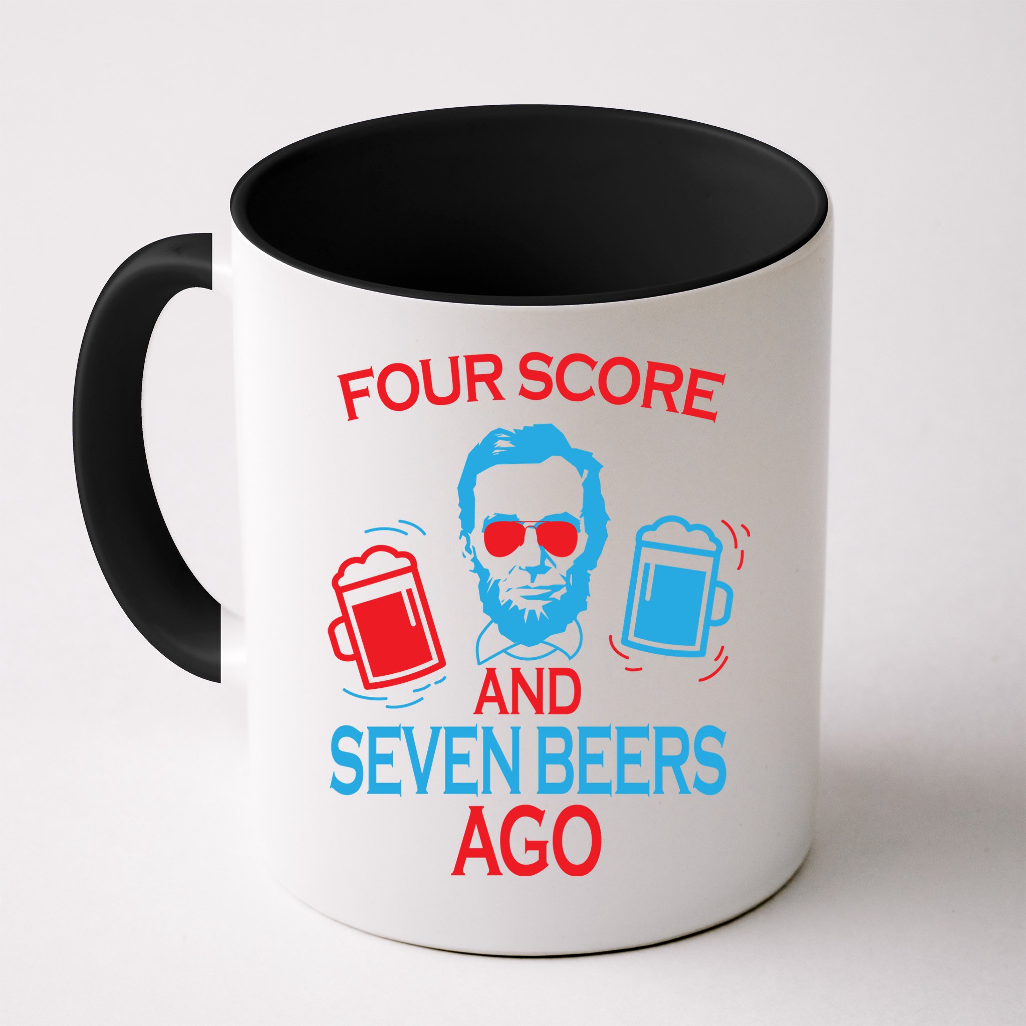 Four Score and Seven Beers Ago Mug