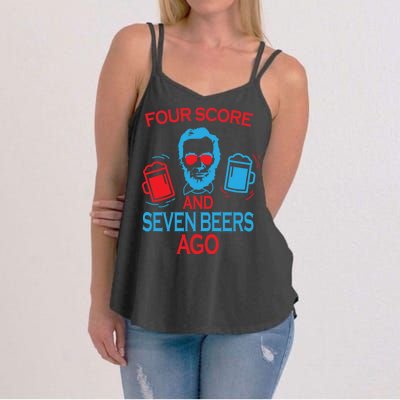 Four Score and Seven Beers Ago Women's Strappy Tank