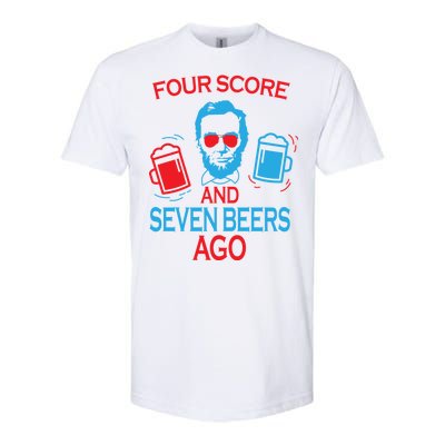 Four Score and Seven Beers Ago Softstyle® CVC T-Shirt