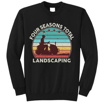 Four Season Total Landscaping Vintage Style Colors Sweatshirt