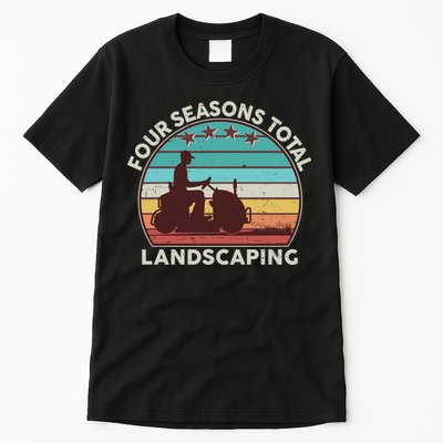 Four Season Total Landscaping Vintage Style Colors Tall T-Shirt