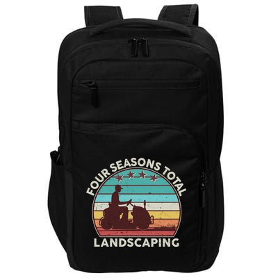 Four Season Total Landscaping Vintage Style Colors Impact Tech Backpack
