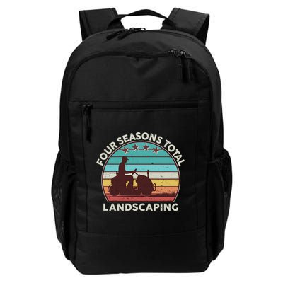 Four Season Total Landscaping Vintage Style Colors Backpack