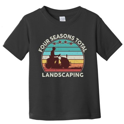 Four Season Total Landscaping Vintage Style Colors Toddler T-Shirt