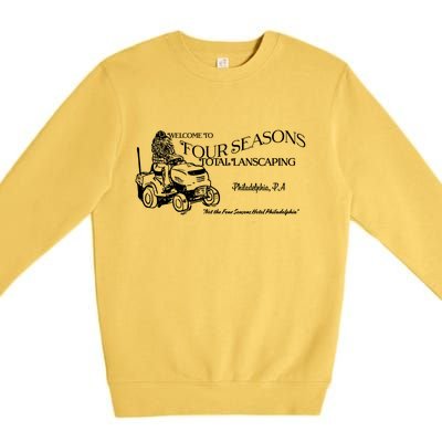 Four Seasons Total Landscaping Premium Crewneck Sweatshirt