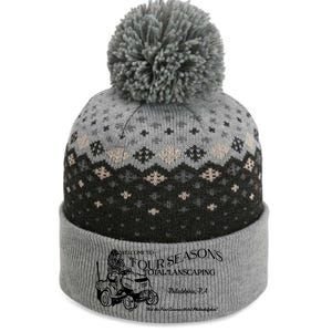 Four Seasons Total Landscaping The Baniff Cuffed Pom Beanie