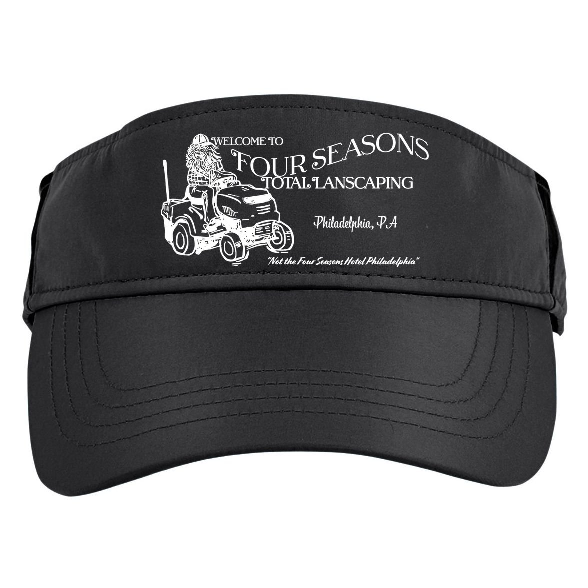 Four Seasons Total Landscaping Adult Drive Performance Visor