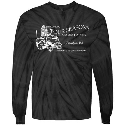 Four Seasons Total Landscaping Tie-Dye Long Sleeve Shirt