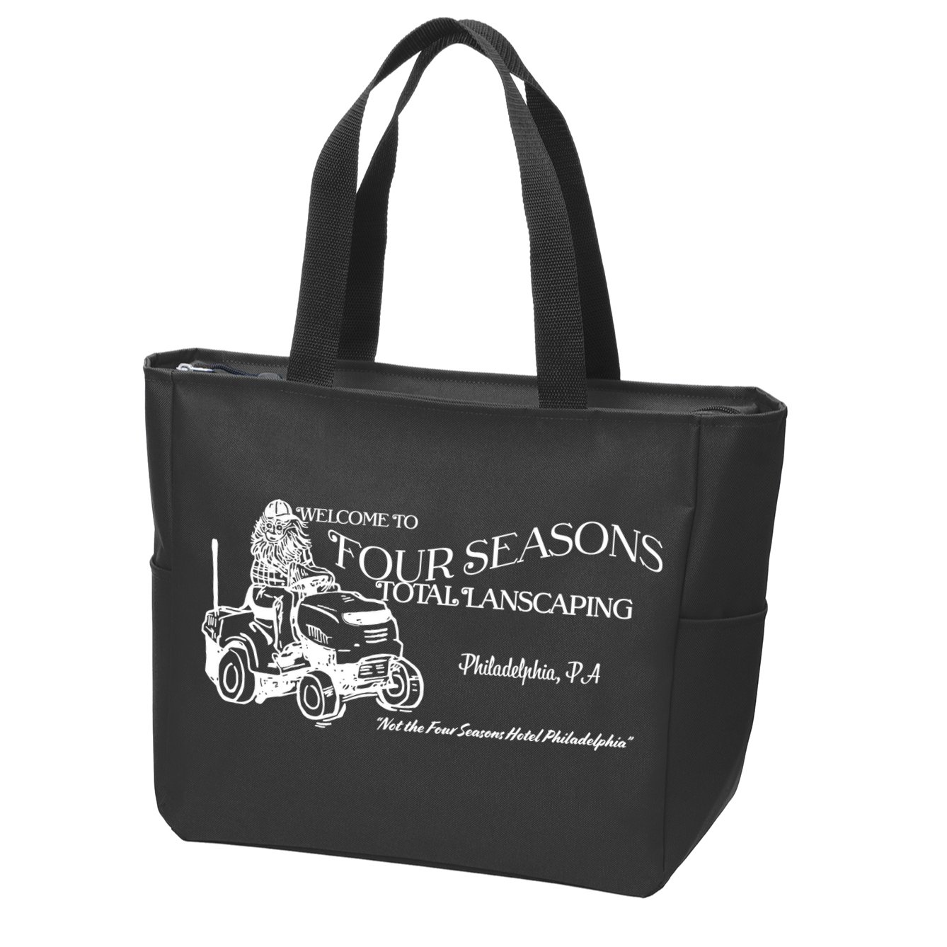 Four Seasons Total Landscaping Zip Tote Bag