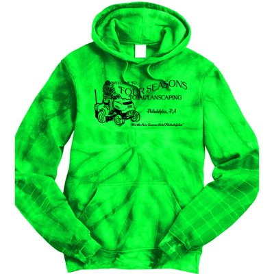 Four Seasons Total Landscaping Tie Dye Hoodie