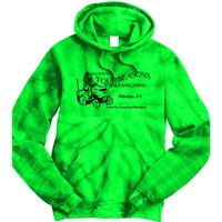 Four Seasons Total Landscaping Tie Dye Hoodie