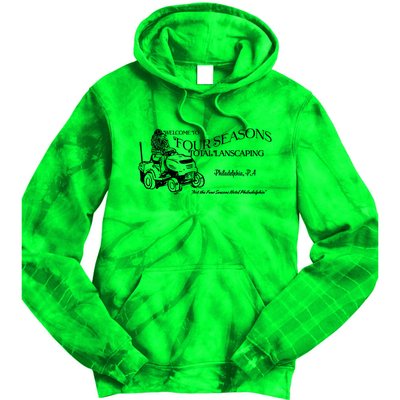 Four Seasons Total Landscaping Tie Dye Hoodie