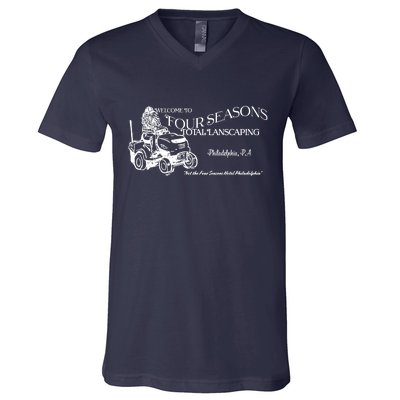 Four Seasons Total Landscaping V-Neck T-Shirt