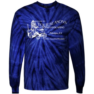 Four Seasons Total Landscaping Tie-Dye Long Sleeve Shirt