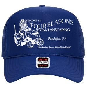 Four Seasons Total Landscaping High Crown Mesh Back Trucker Hat