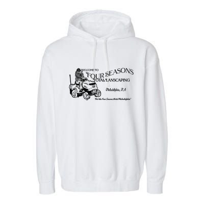 Four Seasons Total Landscaping Garment-Dyed Fleece Hoodie