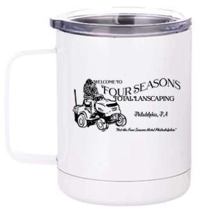 Four Seasons Total Landscaping 12 oz Stainless Steel Tumbler Cup