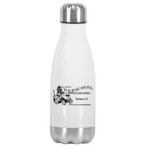 Four Seasons Total Landscaping Stainless Steel Insulated Water Bottle