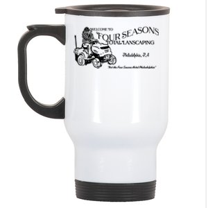 Four Seasons Total Landscaping Stainless Steel Travel Mug