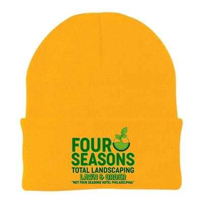 Four Seasons Total Landscaping Lawn And Order  Knit Cap Winter Beanie