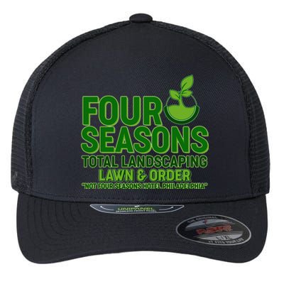 Four Seasons Total Landscaping Lawn And Order  Flexfit Unipanel Trucker Cap